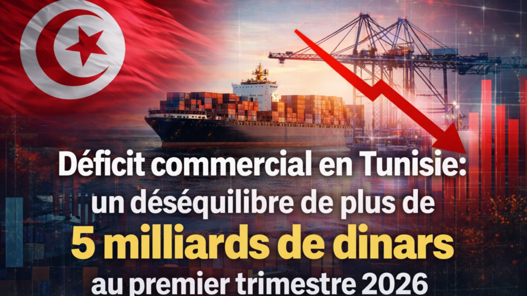 Déficit commercial en Tunisie : un déséquilibre de plus de 5 milliards ...
