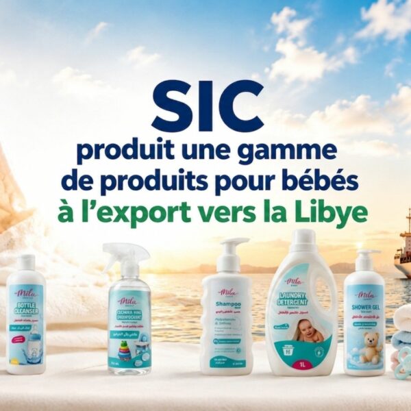 SIC produit une gamme de produits pour bébés à l&rsquo;export vers la Libye