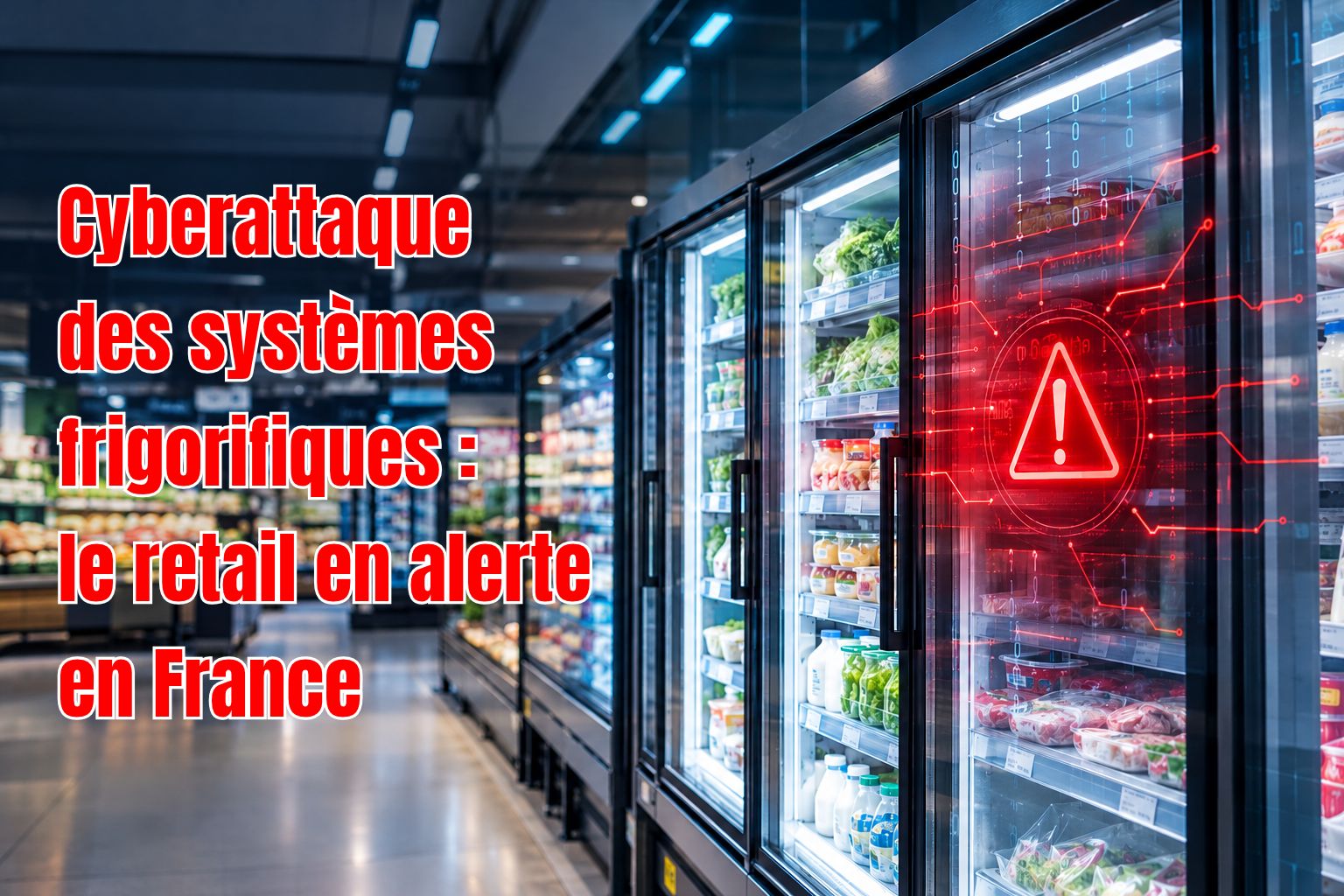 Systèmes frigorifiques en supermarché et cybersécurité des équipements connectés dans le retail