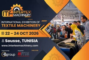 Machines et équipements textiles au salon ITF Intertex Machinery Tunisia 2026 à Sousse.